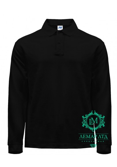 Чоловіча футболка-поло з довгими рукавами JHK POLO REGULAR MAN LS